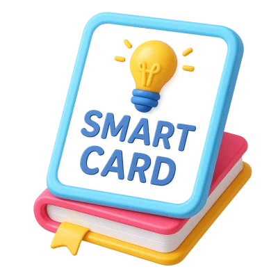 Smart Card Learning Icon
